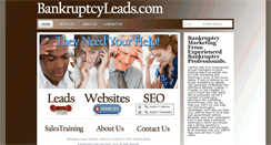 Desktop Screenshot of bankruptcyleads.com